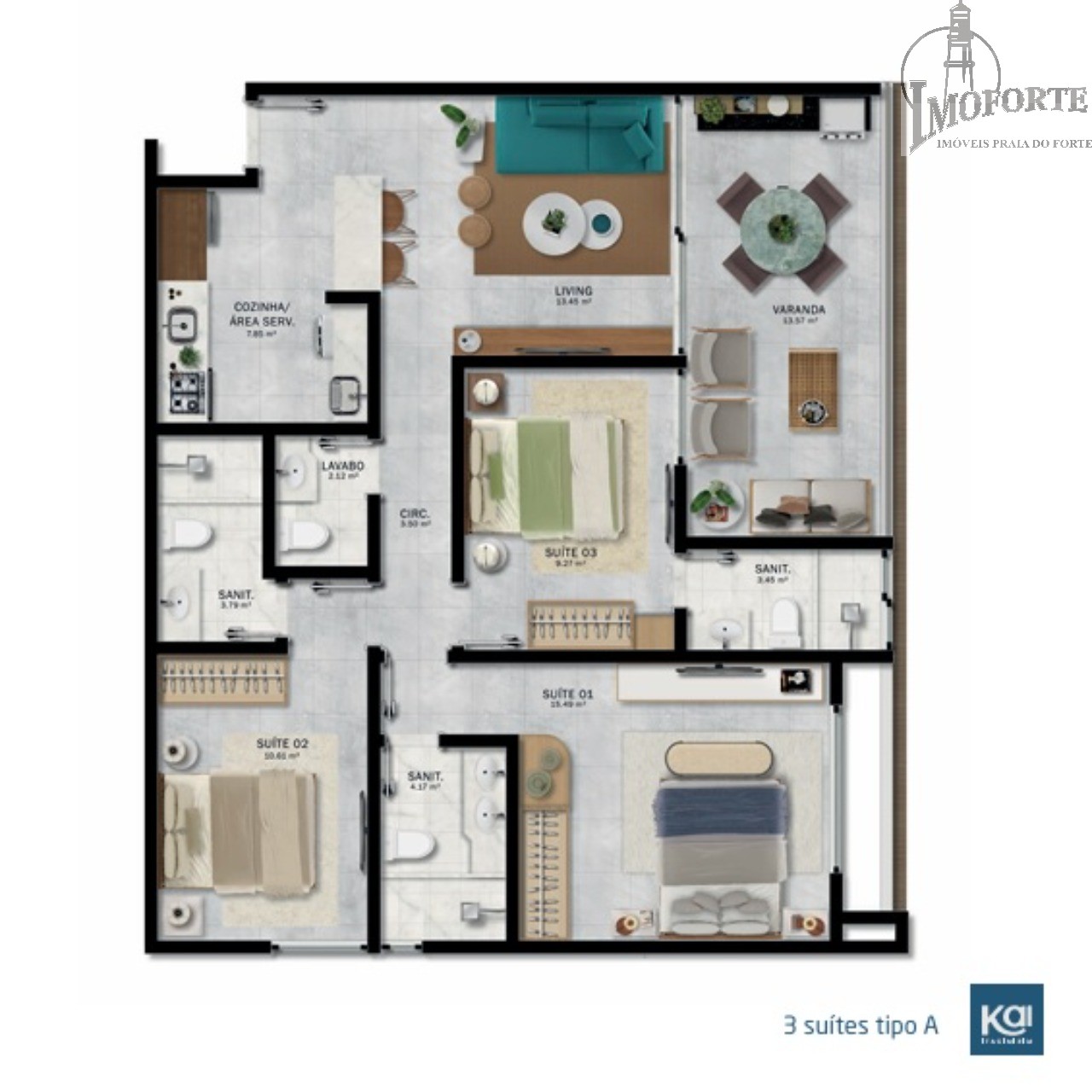 Cobertura, 3 quartos, 88 m² - Foto 14