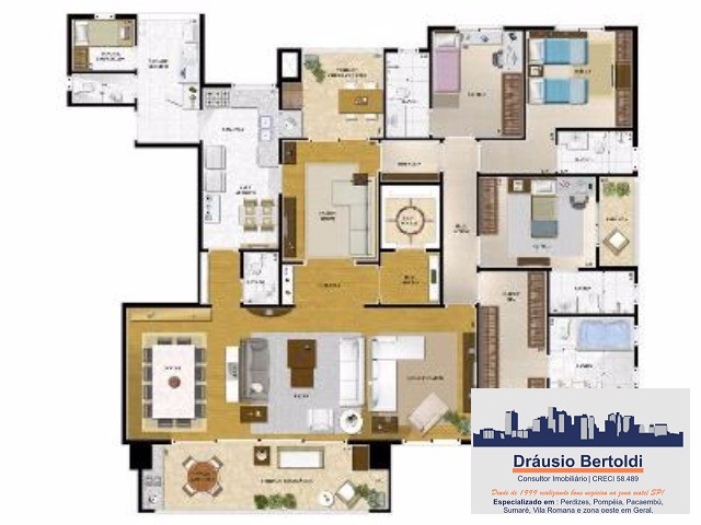 Apartamento, 4 quartos, 224 m² - Foto 27