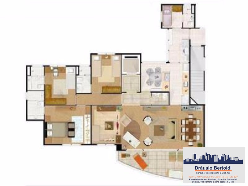 Apartamento, 4 quartos, 157 m² - Foto 9