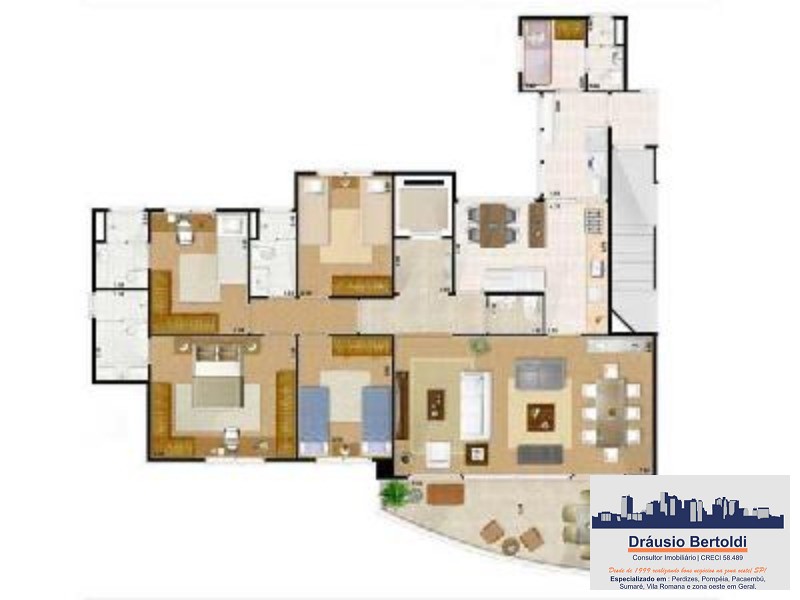 Apartamento, 4 quartos, 157 m² - Foto 5