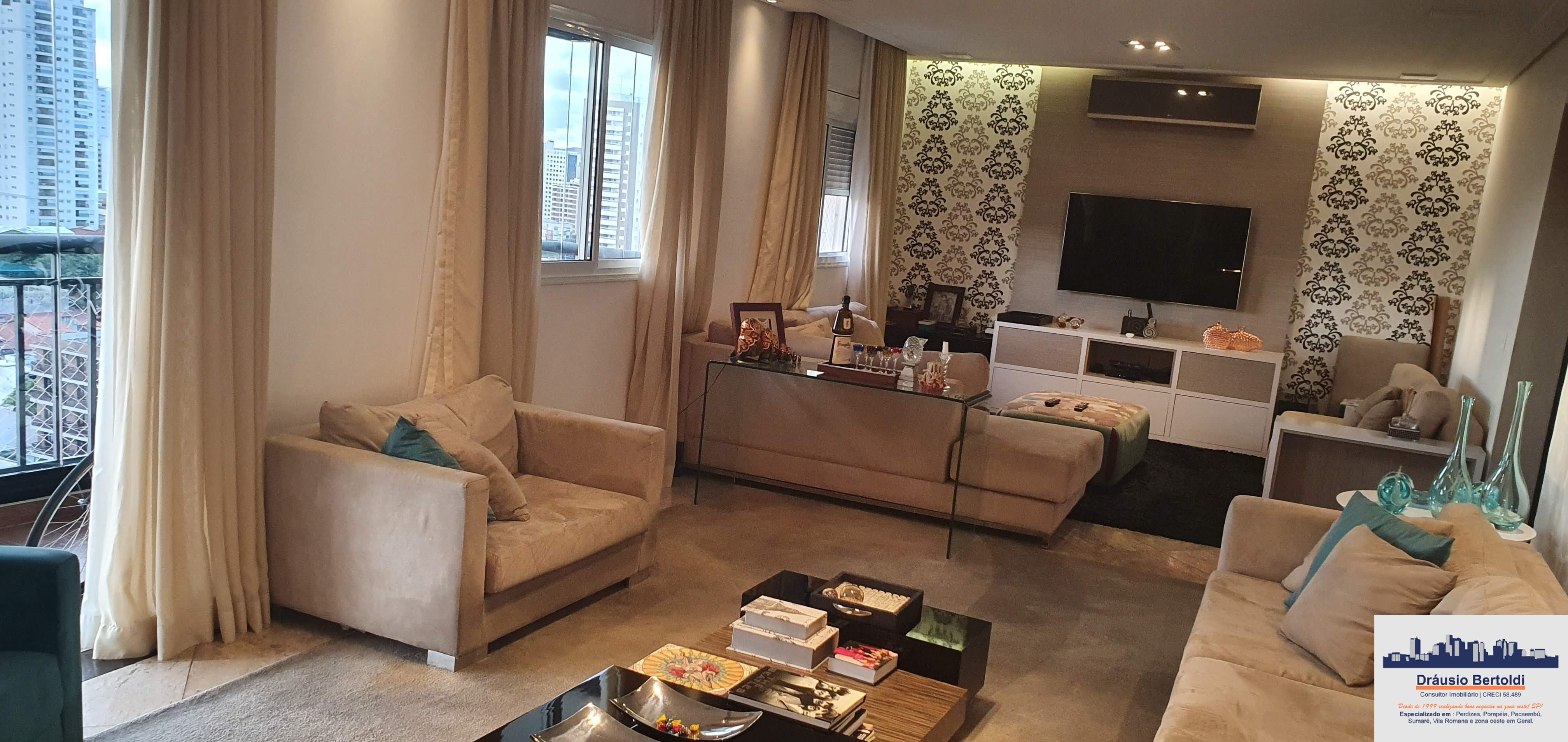 Apartamento à venda com 4 quartos, 168m² - Foto 1