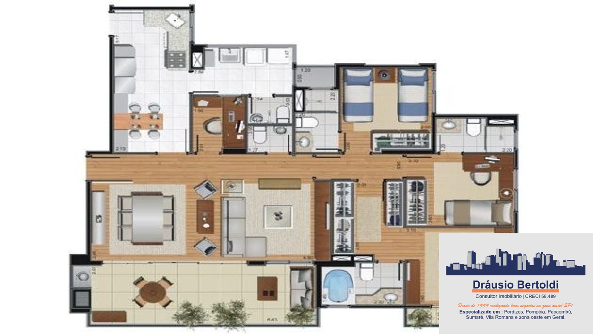 Apartamento à venda com 3 quartos, 120m² - Foto 6