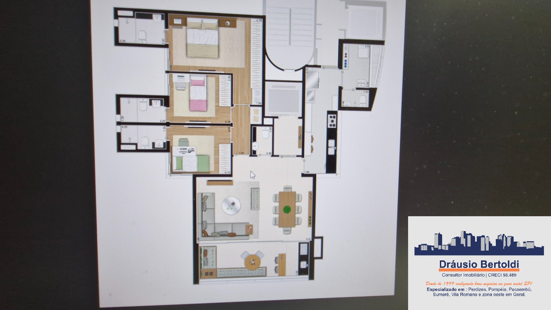 Apartamento à venda com 3 quartos, 120m² - Foto 28