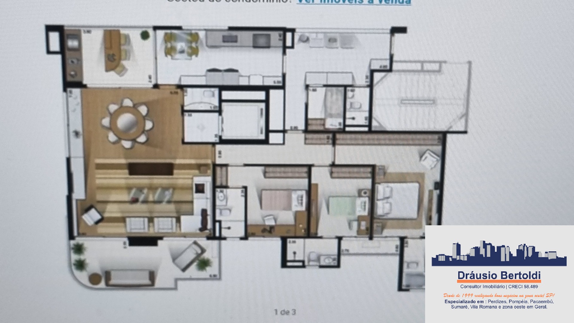 Apartamento, 4 quartos, 180 m² - Foto 2