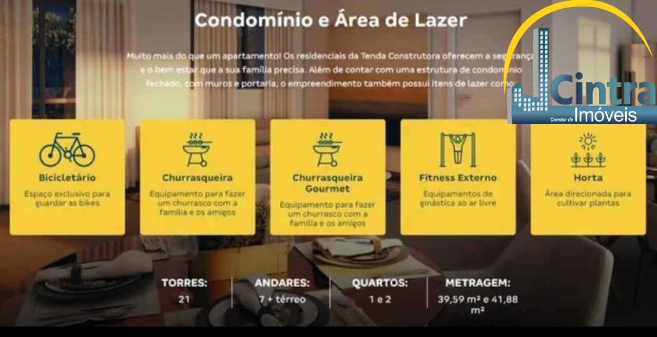 Apartamento à venda com 2 quartos, 41m² - Foto 13