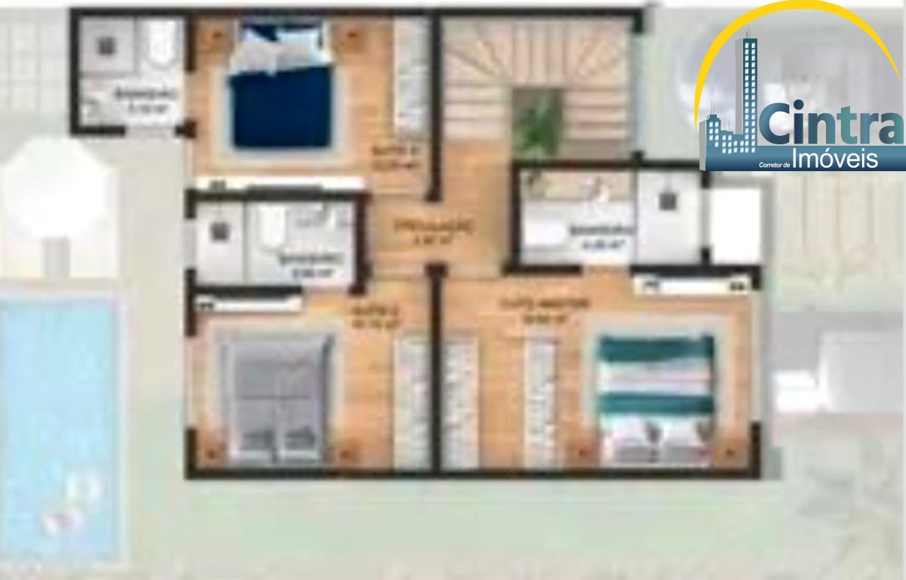 Casa de Condomínio à venda com 3 quartos, 150m² - Foto 3