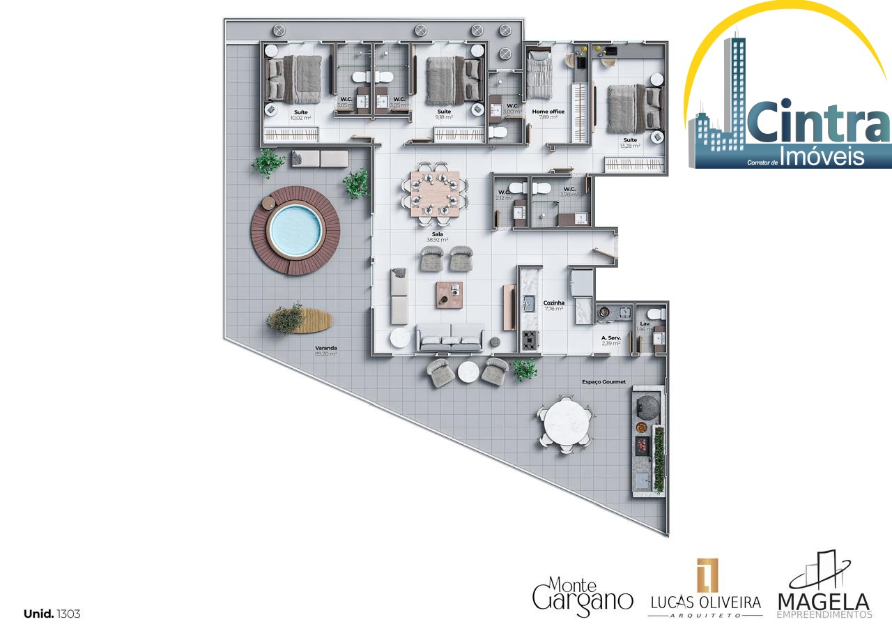 Apartamento, 3 quartos, 90 m² - Foto 13