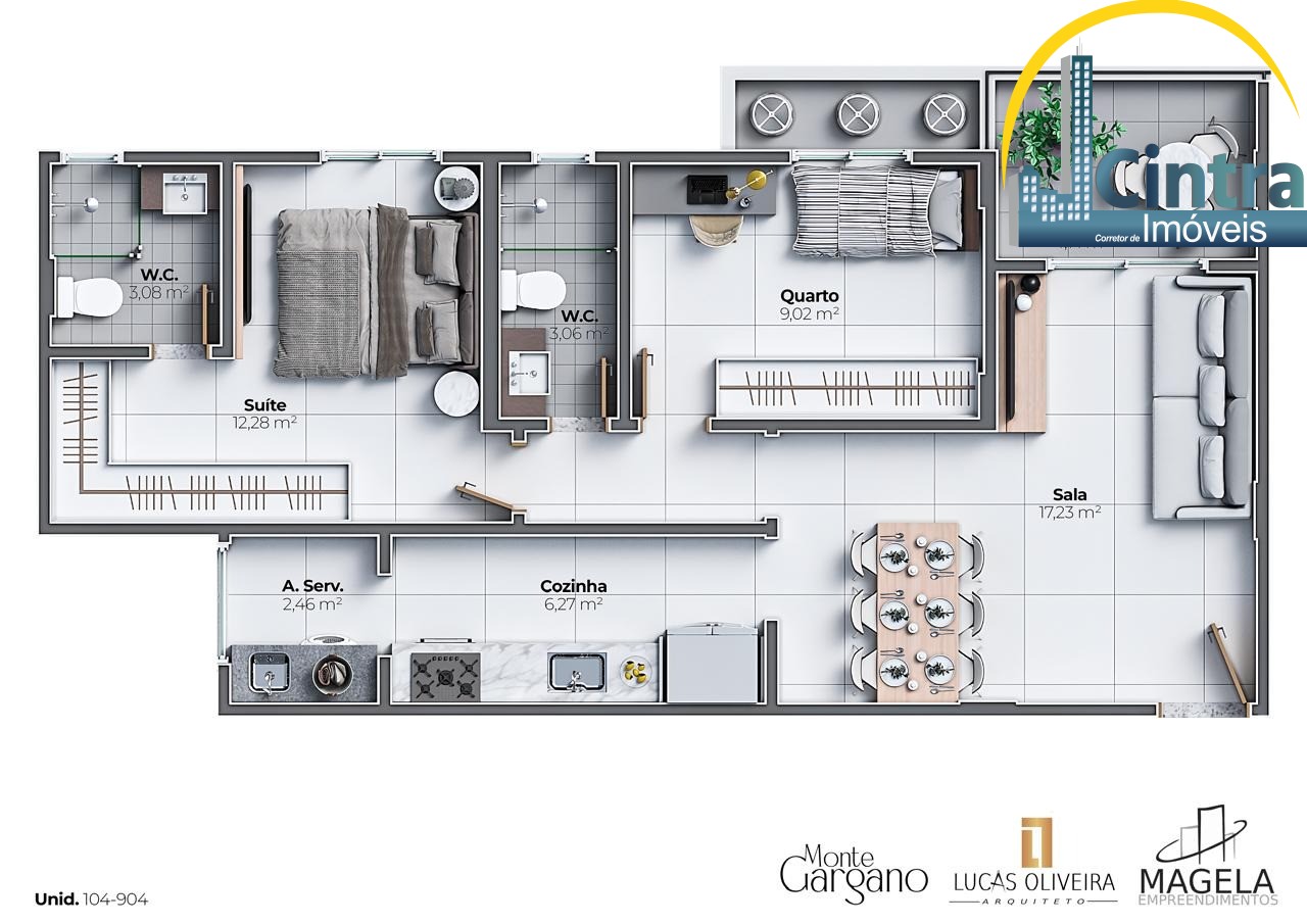 Apartamento, 3 quartos, 90 m² - Foto 5