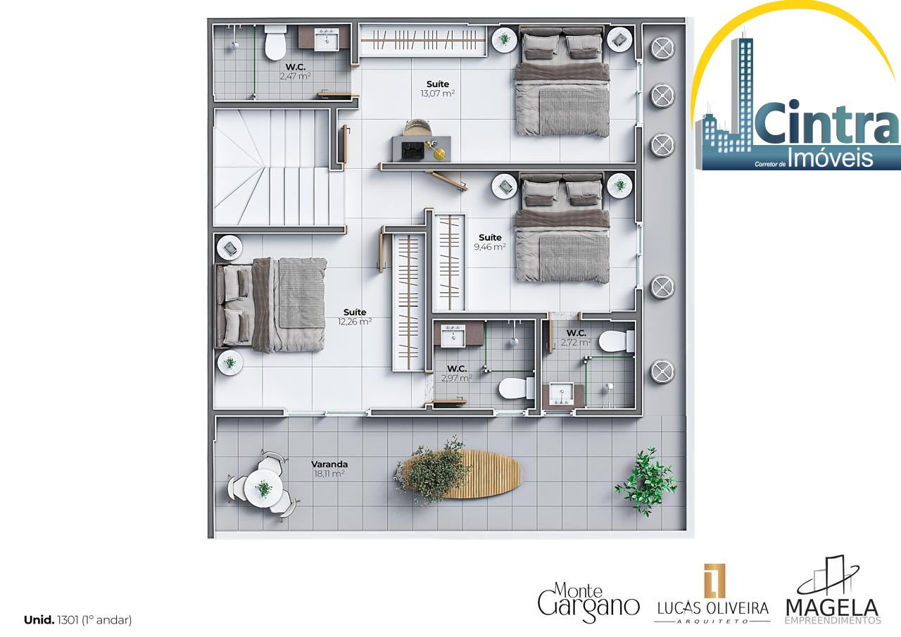 Apartamento, 3 quartos, 90 m² - Foto 10