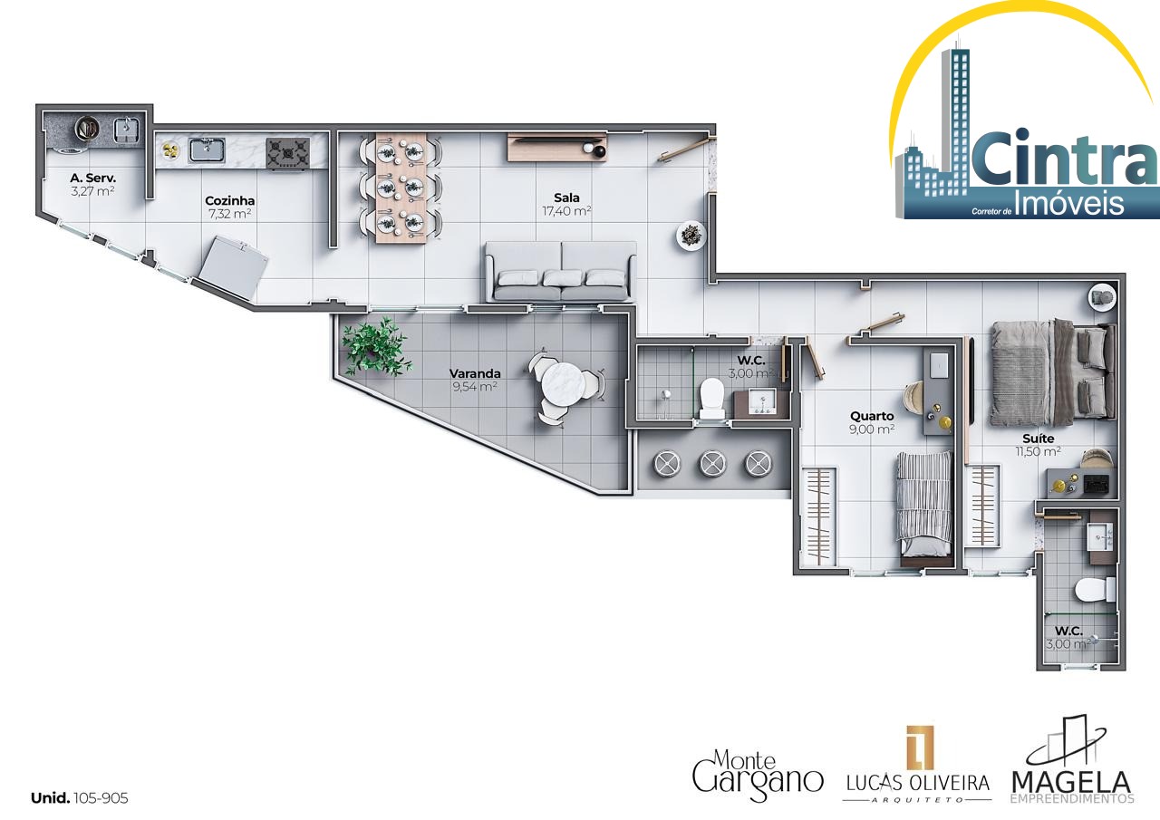 Apartamento, 3 quartos, 90 m² - Foto 11