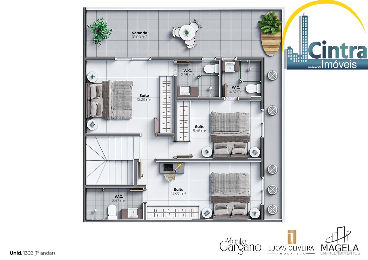 Apartamento, 3 quartos, 90 m² - Foto 12