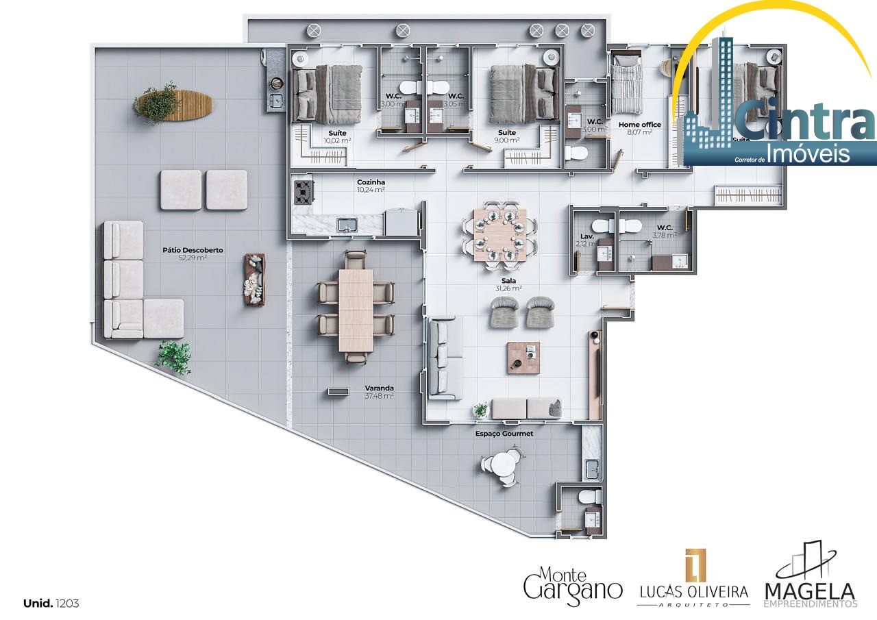 Apartamento, 3 quartos, 90 m² - Foto 9