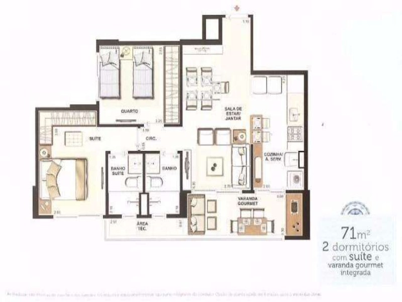 Apartamento à venda com 3 quartos, 113m² - Foto 24