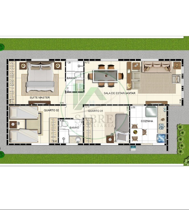 Casa à venda com 3 quartos, 71m² - Foto 7