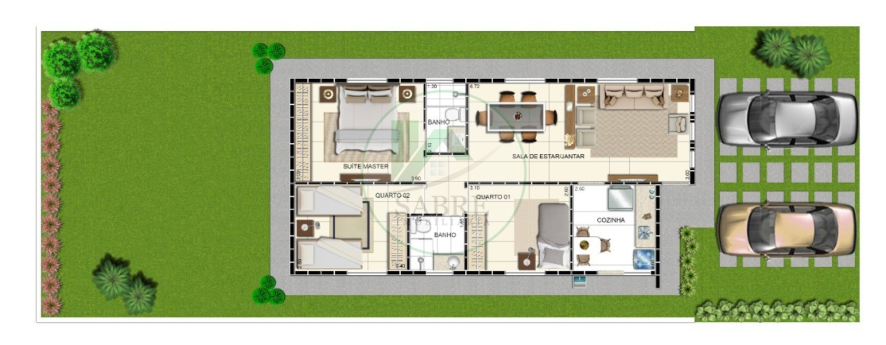 Casa à venda com 3 quartos, 71m² - Foto 6