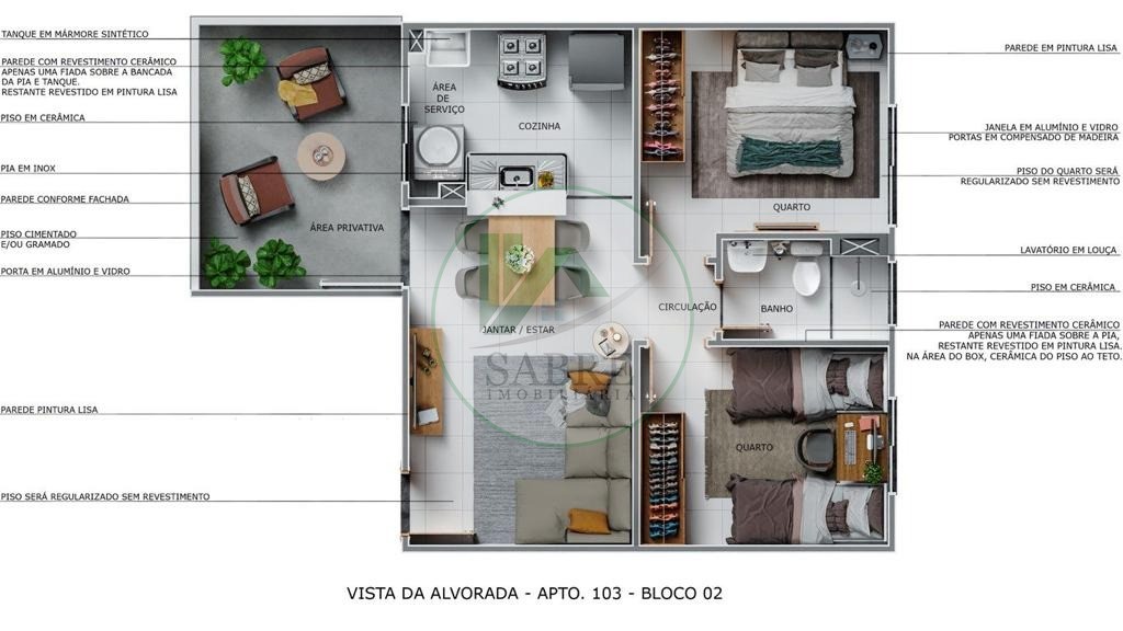 Apartamento à venda com 2 quartos, 42m² - Foto 12