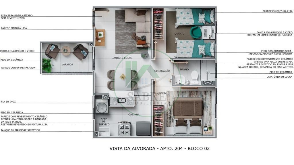 Apartamento à venda com 2 quartos, 42m² - Foto 10