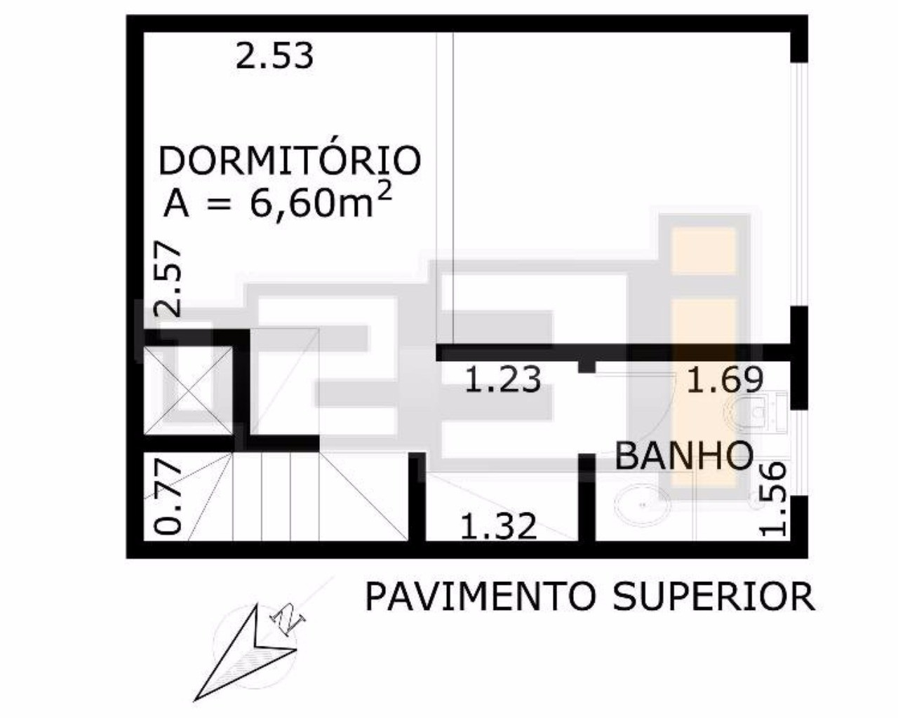 Apartamento para alugar com 1 quarto, 42m² - Foto 2