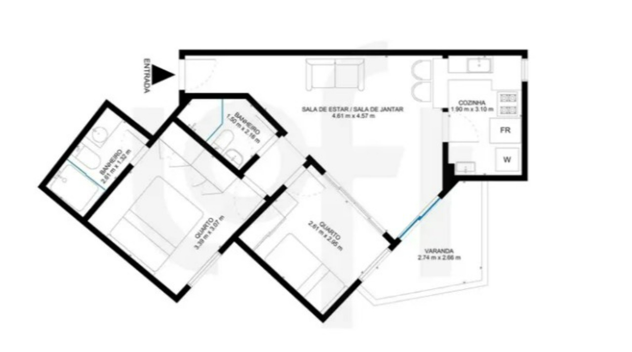 Apartamento à venda com 2 quartos, 60m² - Foto 24