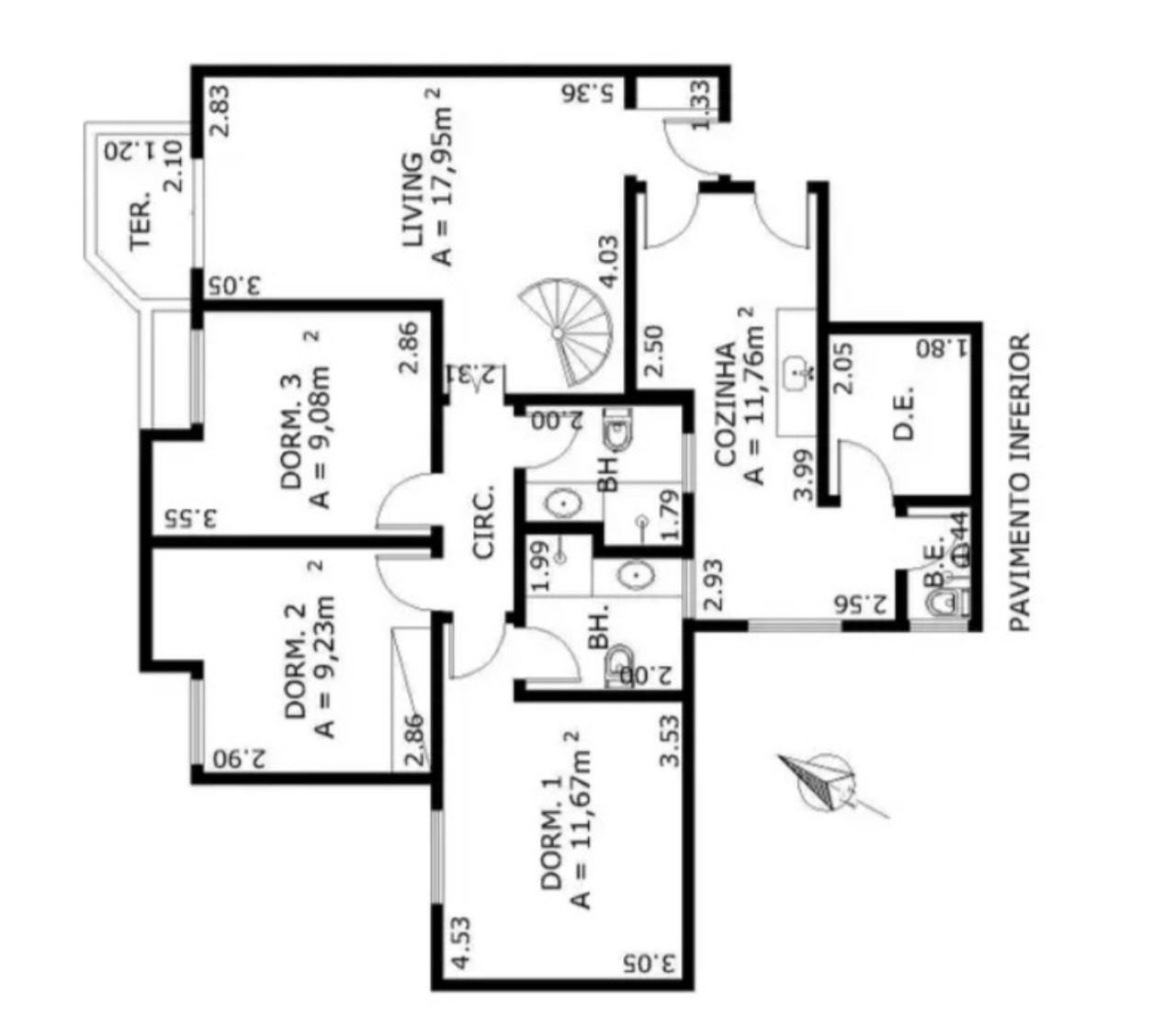 Apartamento para alugar com 3 quartos, 83m² - Foto 26