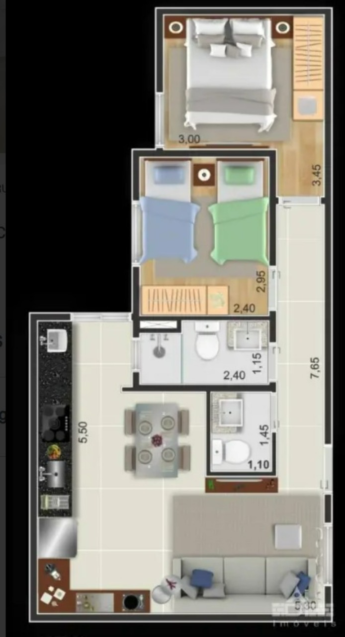 Apartamento, 2 quartos, 54 m² - Foto 12