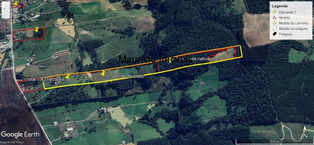 Sítio, 3 quartos, 15 m² - Foto 2