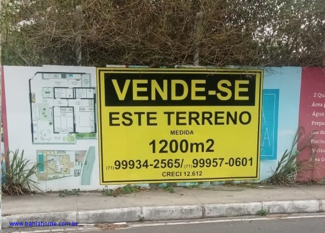 Terreno à venda, 1200m² - Foto 1