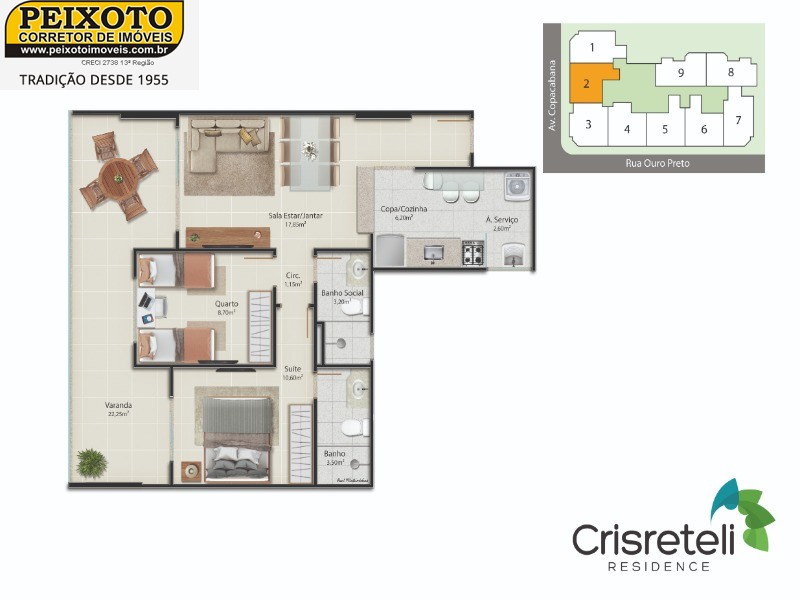 Apartamento à venda com 2 quartos, 73m² - Foto 57