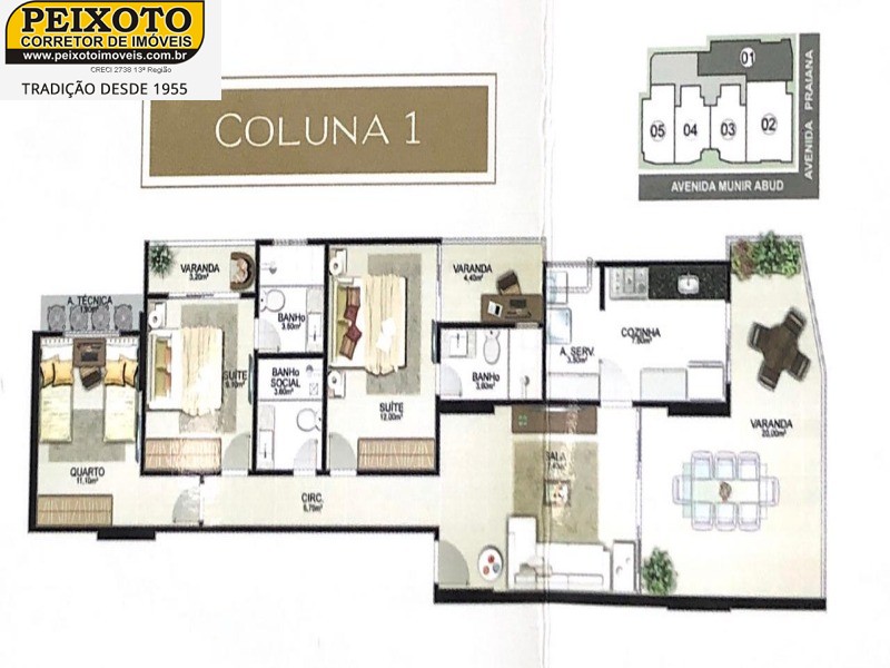 Apartamento, 3 quartos, 123 m² - Foto 4