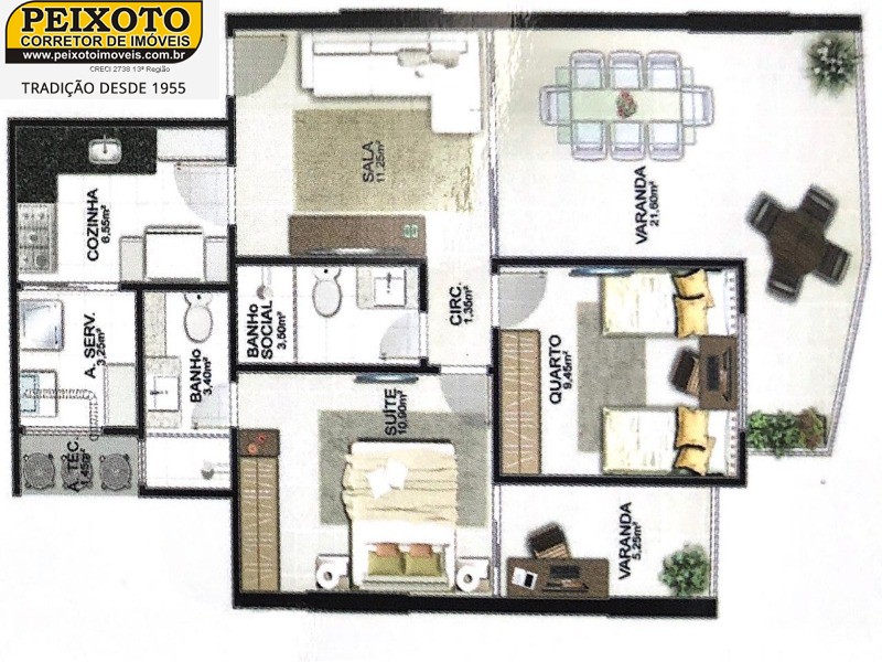 Apartamento, 3 quartos, 123 m² - Foto 7