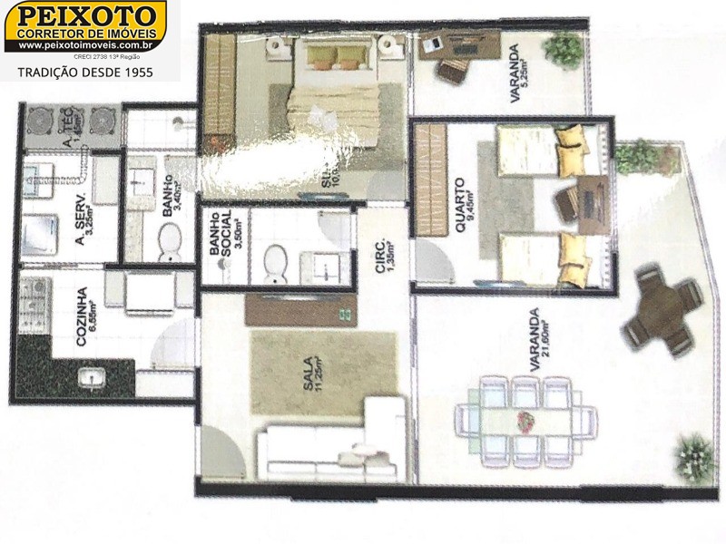 Apartamento, 3 quartos, 123 m² - Foto 8