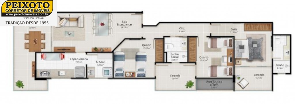 Apartamento à venda com 3 quartos, 102m² - Foto 42