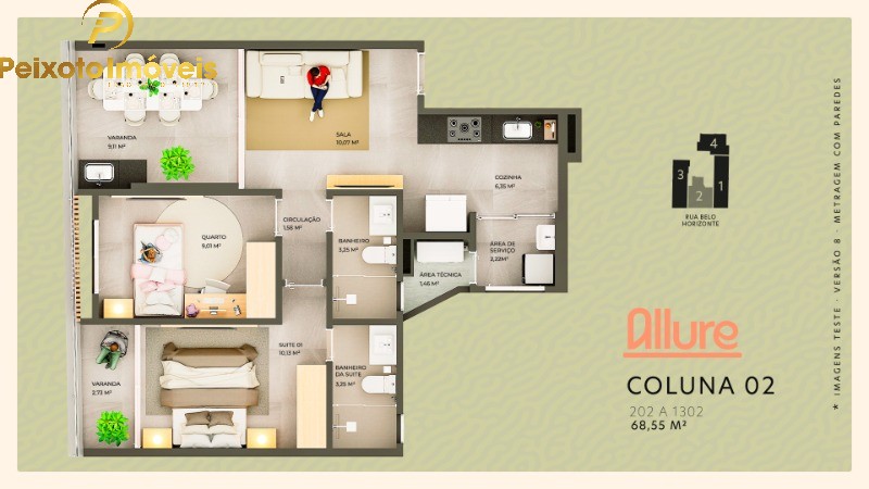 Apartamento, 2 quartos, 68 m² - Foto 6