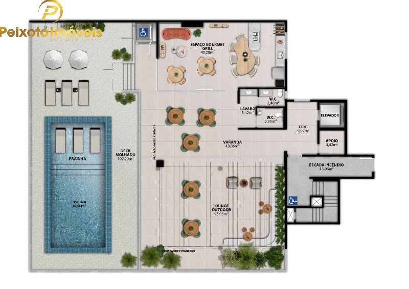 Apartamento, 2 quartos, 58 m² - Foto 3
