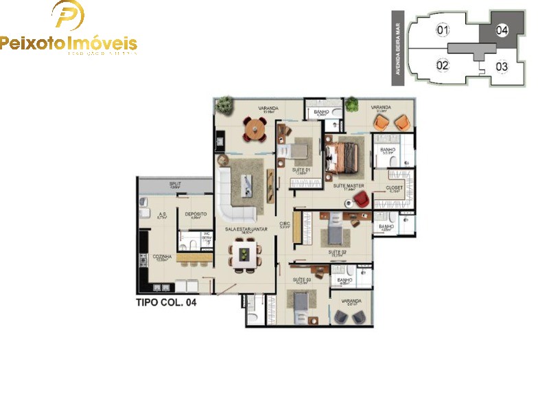 Apartamento, 4 quartos, 325 m² - Foto 3