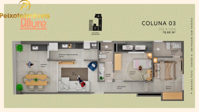 Apartamento, 2 quartos, 68 m² - Foto 7