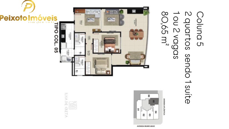 Apartamento, 2 quartos, 80 m² - Foto 12