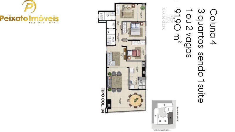 Apartamento, 2 quartos, 80 m² - Foto 11