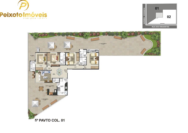 Apartamento, 4 quartos, 352 m² - Foto 1