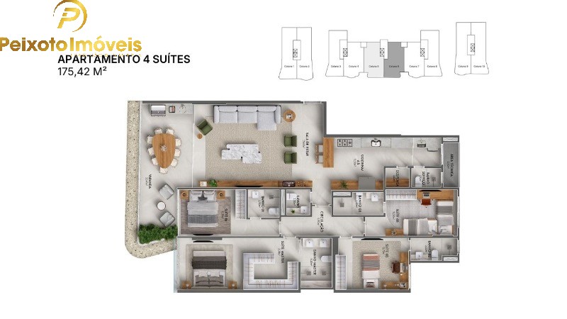 Apartamento, 4 quartos, 175 m² - Foto 36