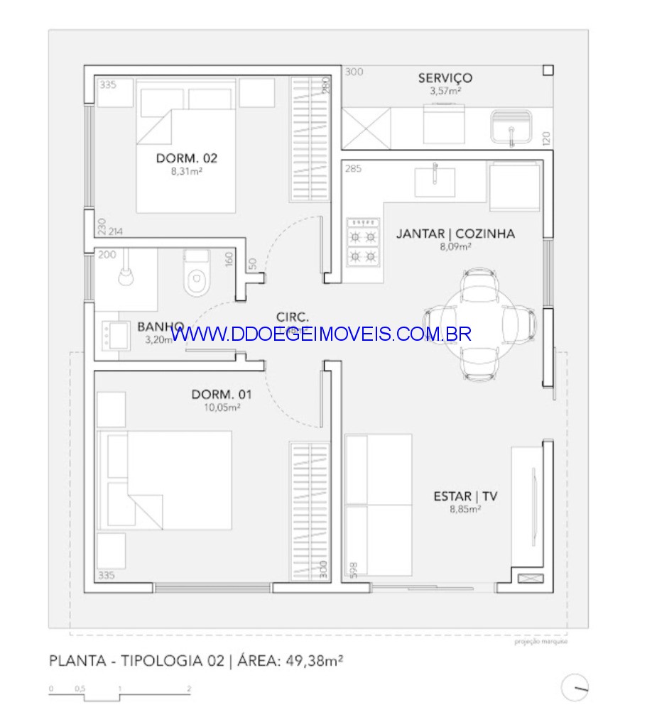 Casa de Condomínio à venda com 2 quartos, 5000m² - Foto 9