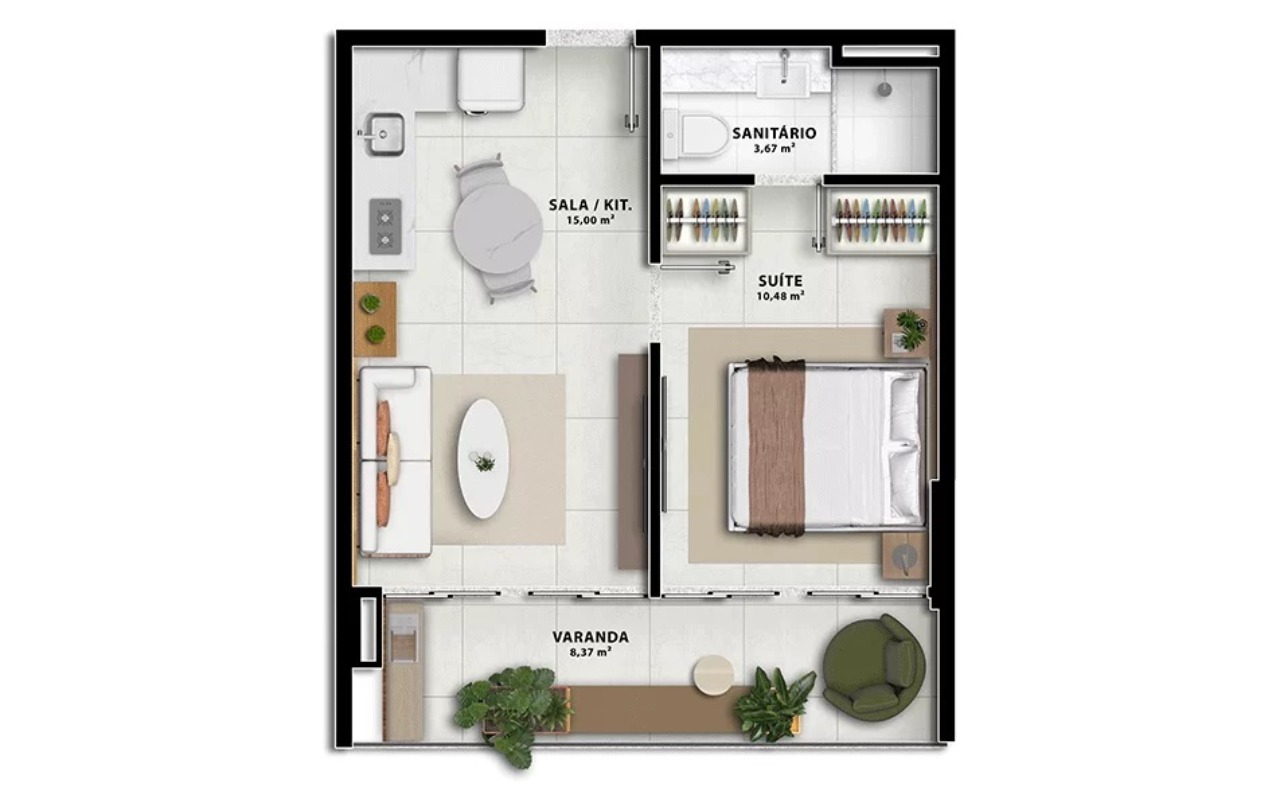 Apartamento à venda com 2 quartos, 66m² - Foto 17