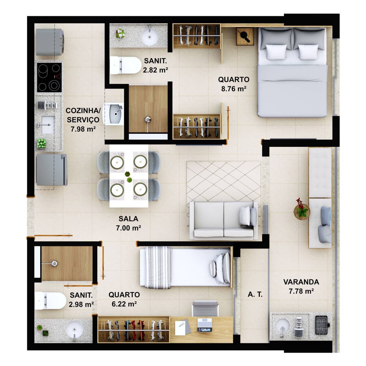 Apartamento à venda com 1 quarto, 15m² - Foto 23