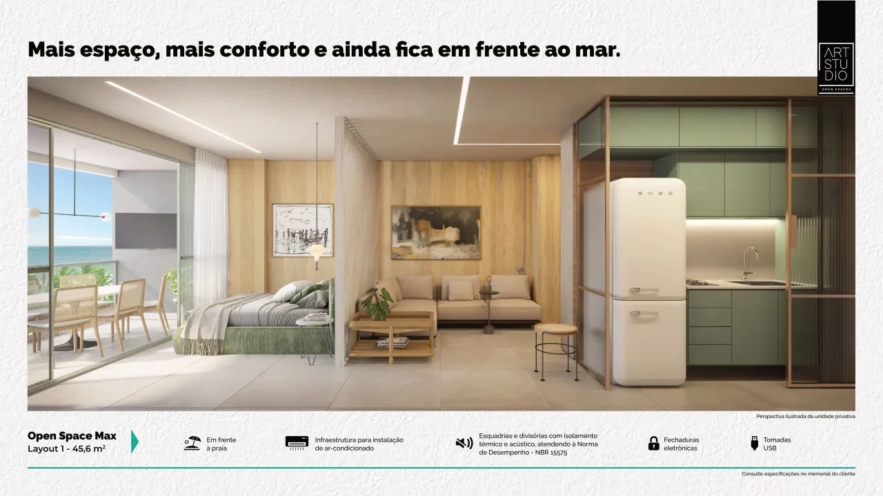 Apartamento, 1 quarto, 36 m² - Foto 4