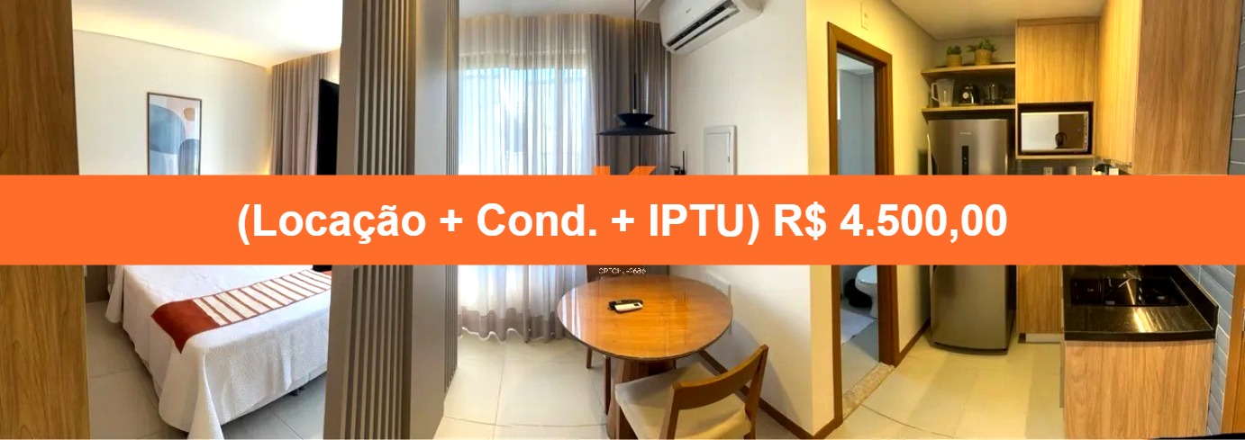 Apartamento, 1 quarto, 26 m² - Foto 1