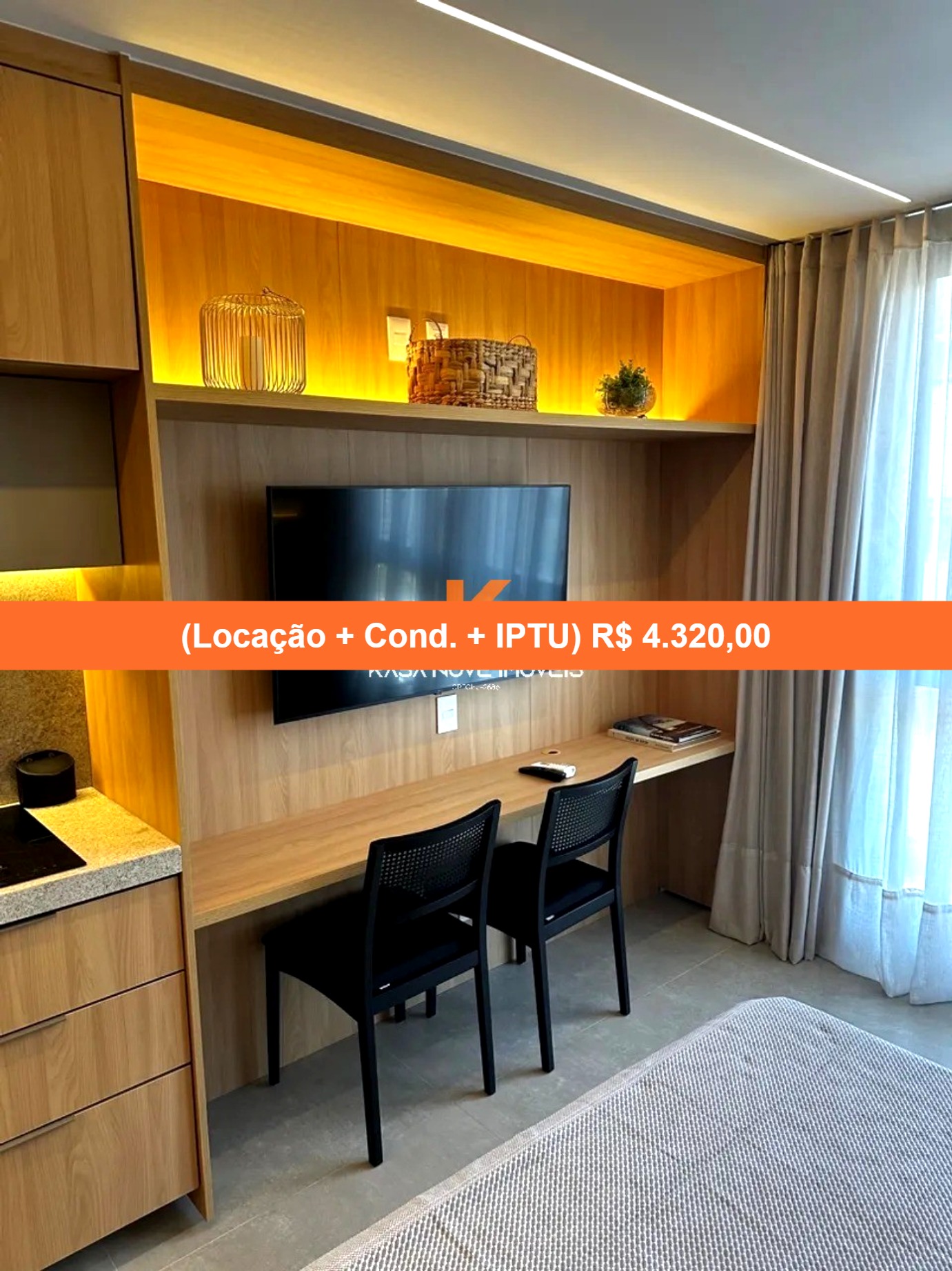 Apartamento para alugar com 1 quarto, 25m² - Foto 1