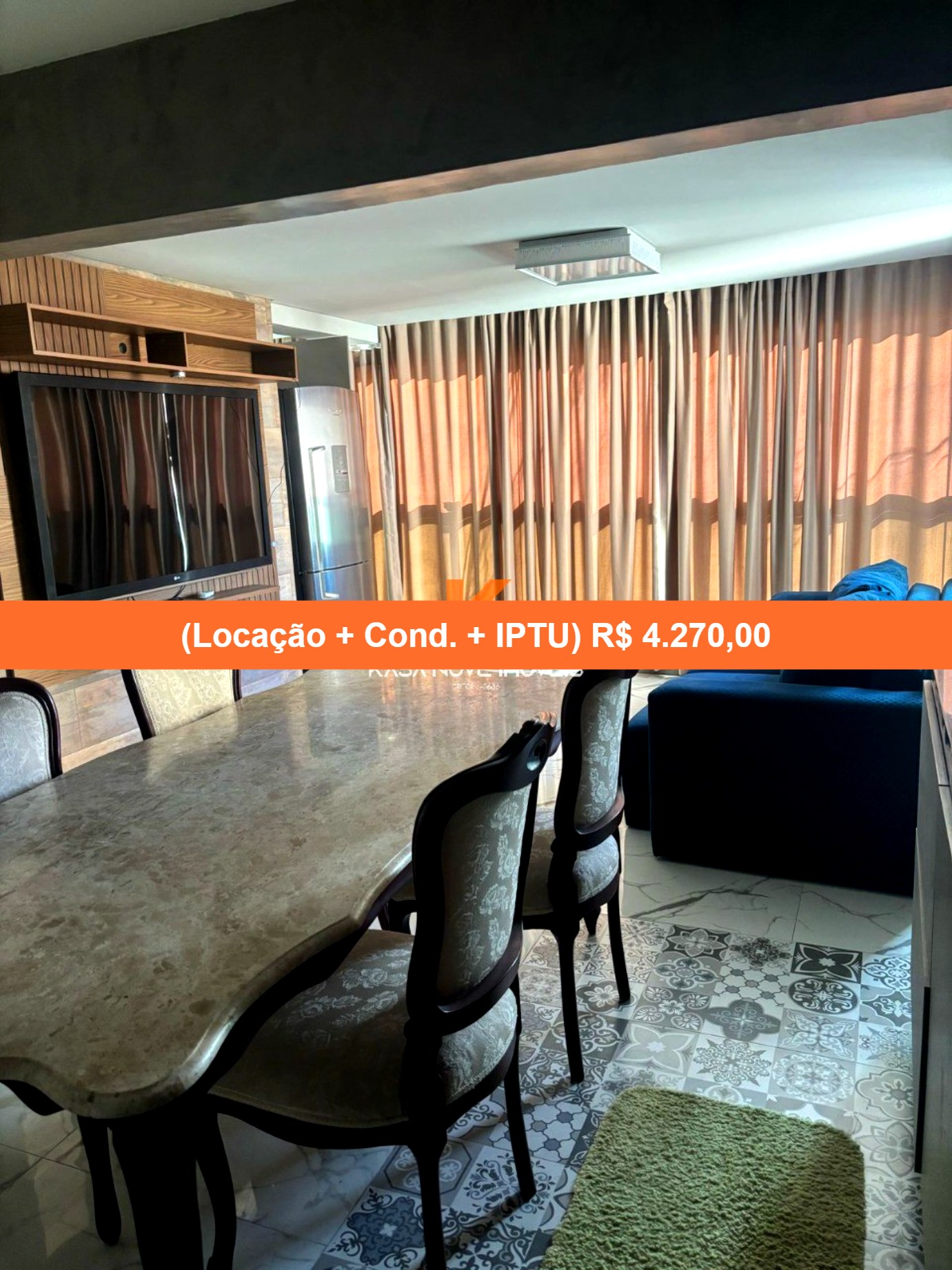 Apartamento para alugar com 1 quarto, 59m² - Foto 1