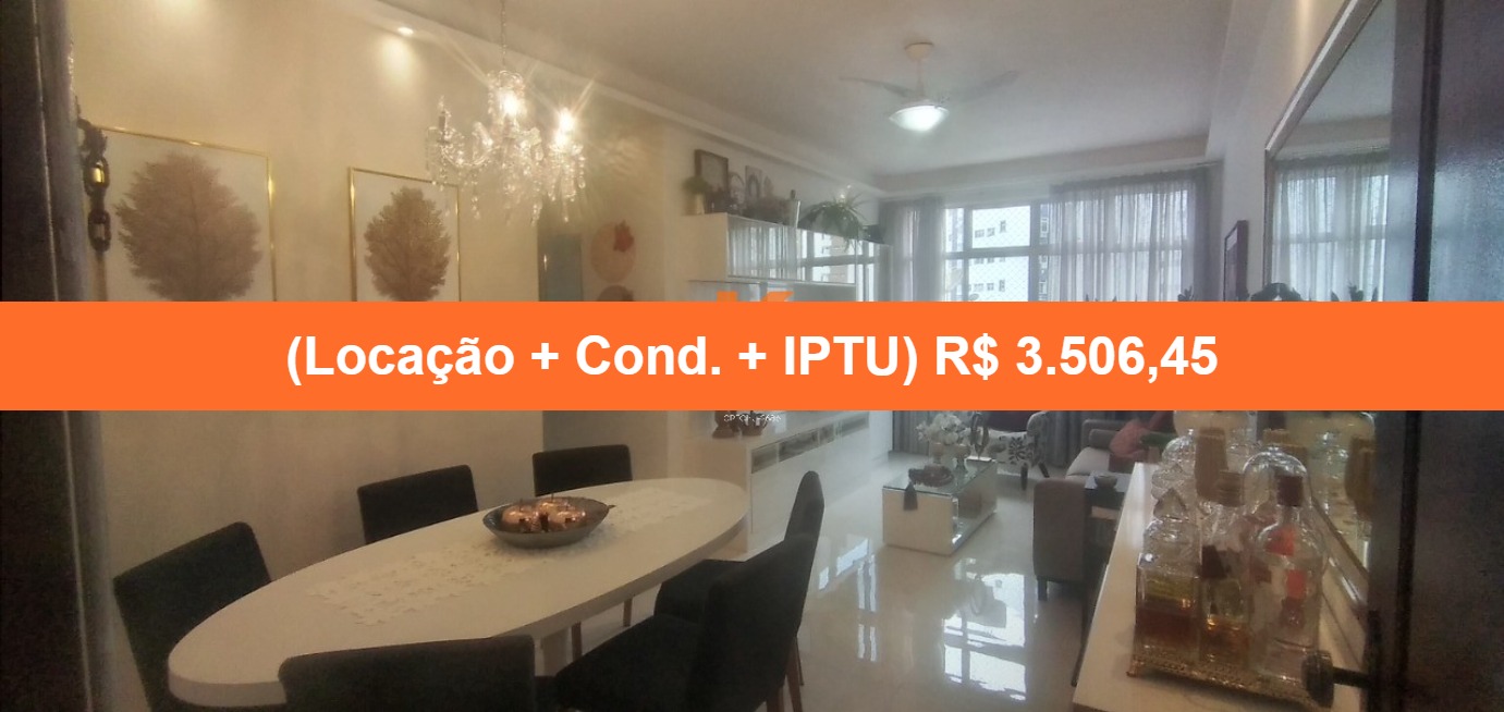 Apartamento para alugar com 2 quartos, 90m² - Foto 1