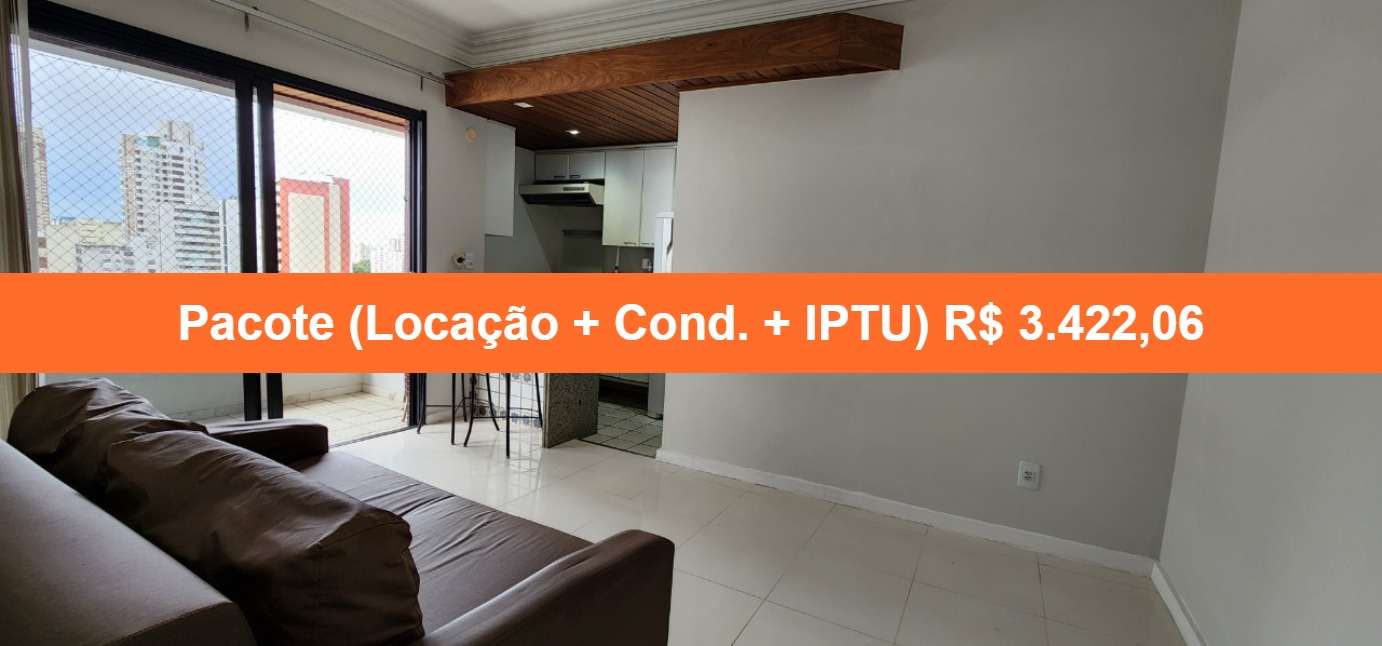 Apartamento para alugar com 1 quarto, 45m² - Foto 1