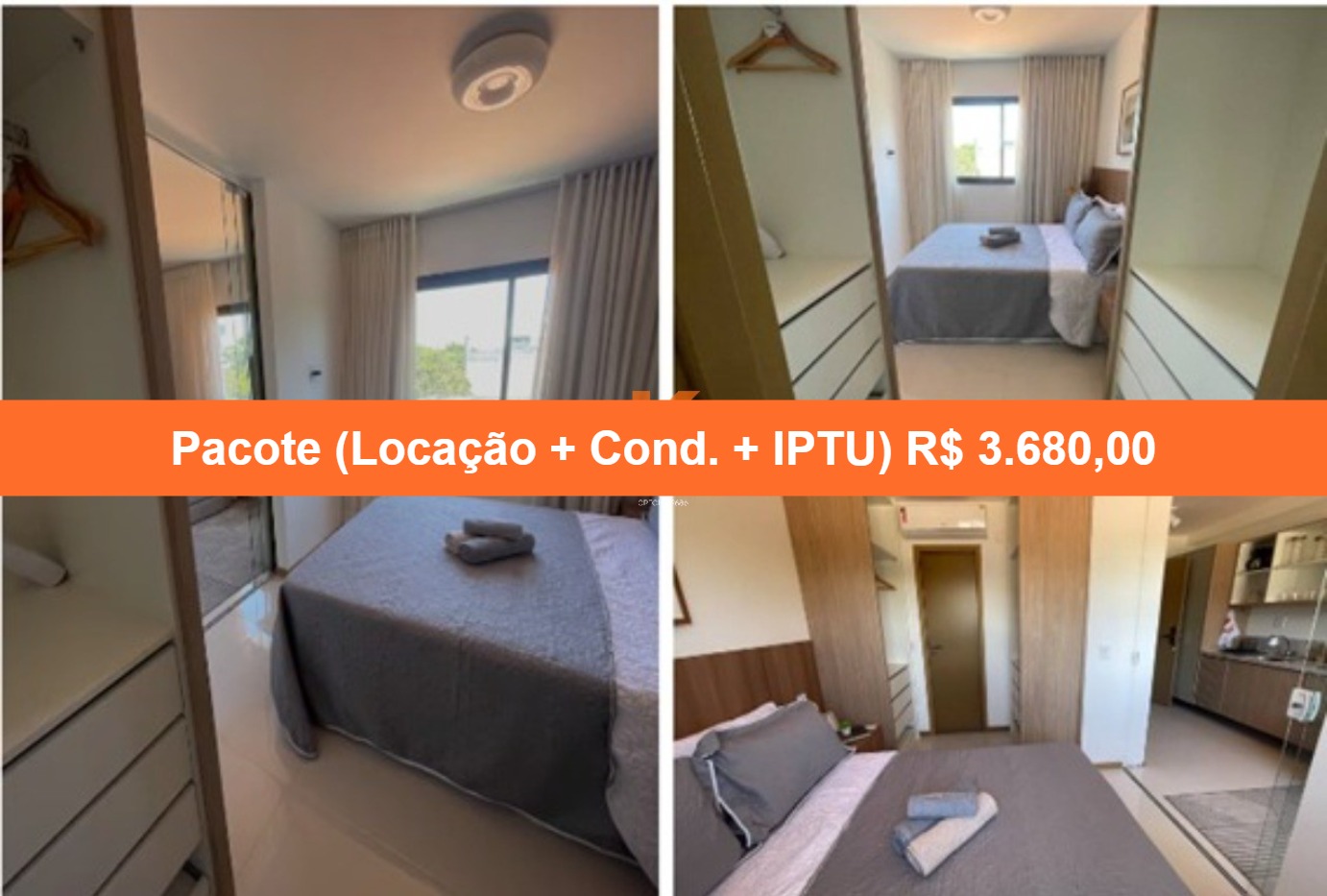 Apartamento, 1 quarto, 25 m² - Foto 1